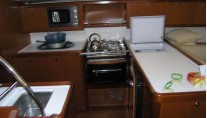 Oceanis 54 galley